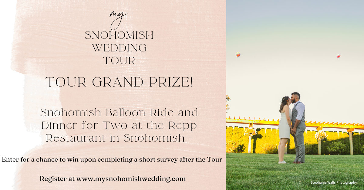 My Snohomish Wedding Tour Grand Prize
